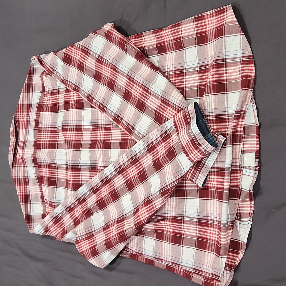 Original Penguin Red Ls Button-Up - 2xl - Like New - image 1